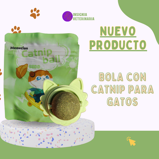Bola de Catnip para Gatos – Diversión y Relajación Natural