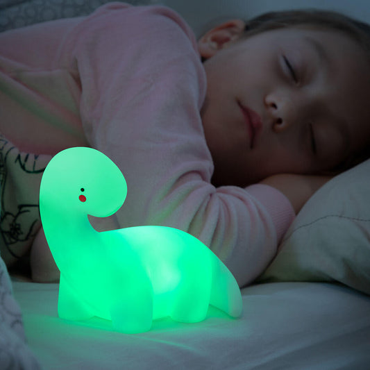 Lámpara LED Dinosaurio Multicolor Infantil